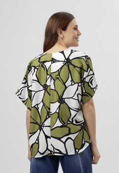 609EST2 - Blusa Ninas de Lino estampado - comprar online