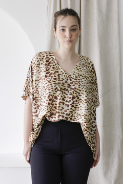 770SEP - Blusa Ariana Sedita Animal Print - comprar online