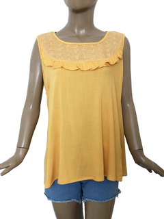 606 - Blusa Leda de Lino con lycra - comprar online