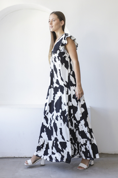 675 - Maxi Vestido Gemma Morley Viscosa - comprar online