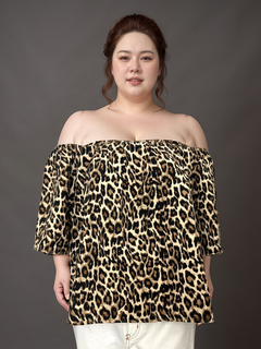 783SAP - Blusa Paisana Esperanza Animal Print - comprar online