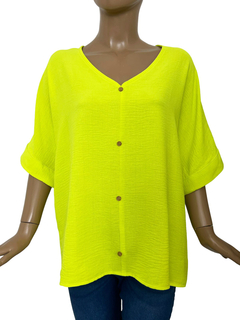 600 - Blusa Zurich Crepe Lino - comprar online