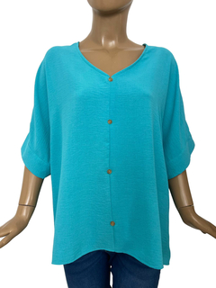 600 - Blusa Zurich Crepe Lino - SILA