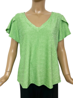 731 - Remera Majo Lurex - tienda online