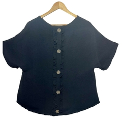 609 - Blusa Simona Crepe Cey - tienda online