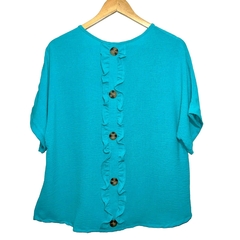 609 - Blusa Simona Crepe Cey - tienda online