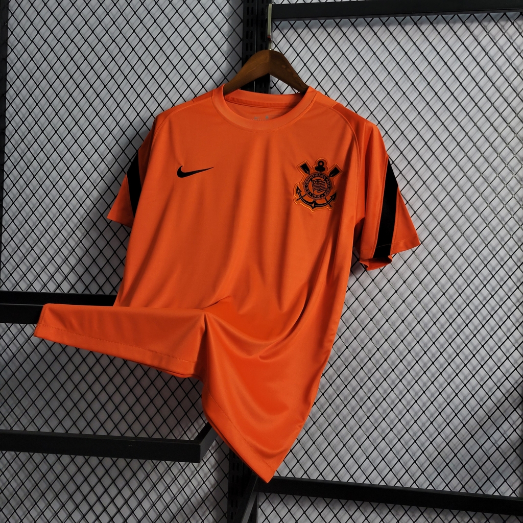 Camisa Pré Jogo do Corinthians 22 Nike - Feminina