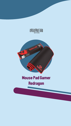 Mouse Pad Gamer Negro Tamaño 800 X 300 X 3mm - Suzaku - Redragon