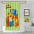 Cortina para baño de poliéster estampado - Simpsons family 3 sillón