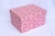 Caja organizadora decorada rosa con flores 16x11.5x9.5cm. - comprar online