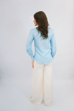 Camisa Feminina Azul - comprar online