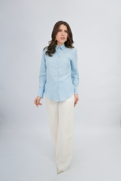 Camisa Feminina Azul - loja online