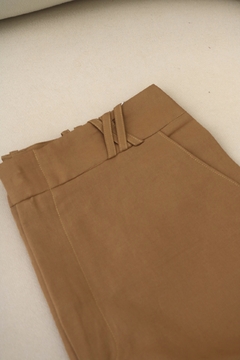 Imagem do Calça Pantalona de Alfaiataria Camel