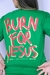 Camiseta BURN verde Unissex - comprar online