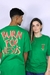 Camiseta BURN verde Unissex na internet