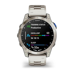 RELÓGIO GARMIN D2™ MACH 1AVIATOR SMARTWATCH COM PULSEIRA DE TITÂNIO VENTILADA 010-02582-50 na internet