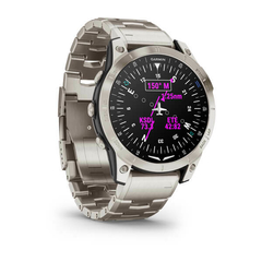 RELÓGIO GARMIN D2™ MACH 1AVIATOR SMARTWATCH COM PULSEIRA DE TITÂNIO VENTILADA 010-02582-50 - comprar online