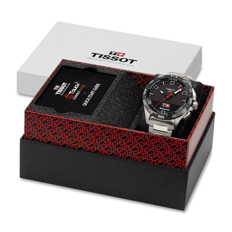 REL GIO TISSOT T TOUCH CONNECT SOLAR MASCULINO T1214204405100