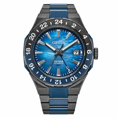 RELÓGIO CITIZEN SERIES8 880 GMT AUTOMÁTICO MASCULINO NB6036-52N