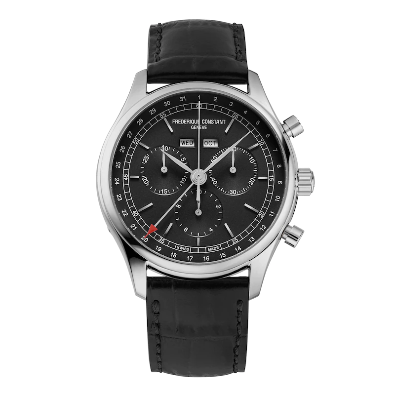 REL GIO FREDERIQUE CONSTANT CLASSICS CHRONO QUARTZO CALEND RIO