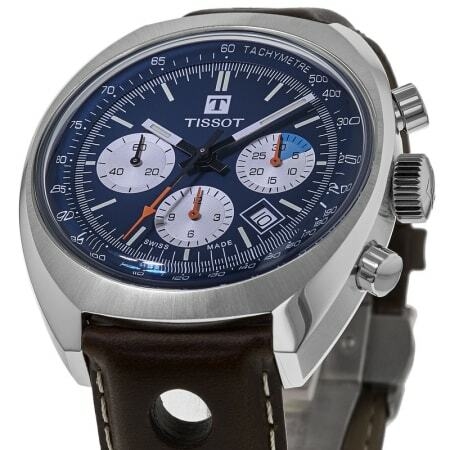 REL GIO TISSOT HERITAGE 1973 AZUL CRON GRAFO AUTOM TICO PULSEIRA