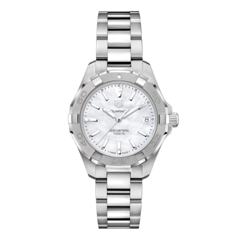 REL GIO TAG HEUER DE QUARTZO AQUARACER FEMININO WBD1410.BA0741