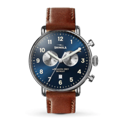 RELÓGIO SHINOLA CANFIELD CRONÓGRAFO MASCULINO 43MM S0120001940