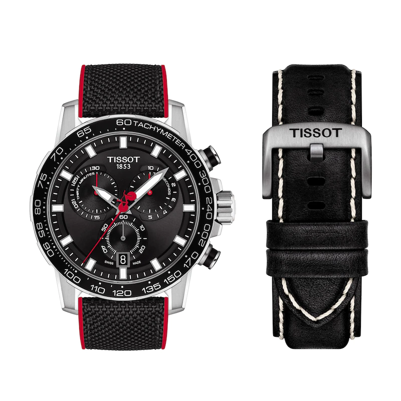 REL GIO TISSOT SUPERSPORT MASCULINO CRON GRAFO T1256171705101