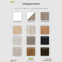 E1-C Escritorio Rebatible Con Guardado y Cajón Línea Blanca - tienda online