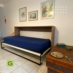 G.106 Cama Rebatible Una Plaza Horizontal Línea Mixta - comprar online