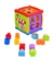 Cubo Didáctico Actividades Luz Sonido Encastre Fancy Cube Color Multicolor - Espacio Wallace