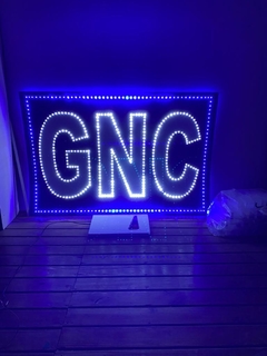 Cartel led GNC 150x100cm - comprar online