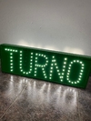 Cartel led "TURNO" 60x20cm