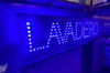 Cartel Led Lavadero 100x25cm Doble Faz