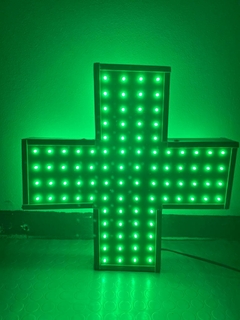 Imagen de Cruz led farmacia 40x40cm doble faz