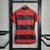 Camisa-Feminina-Flamengo-I-titular-23/24-torcedor-Adidas-Vermelho-Preto-Nova-Lançamento-Original-frete-grátis