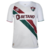 Nova camisa reserva do Fluminense 2024 Branca com faixa vertical verde e vermelho vinho gola V masculina.