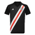 Camisa-Preta-do-River-Plate-23/24-Sem-Patrocínios-com-faixa-Branca-Adidas-Torcedor-Masculina-lançamento