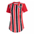 Camisa- São Paulo- Feminina-II- 22/23-torcedor-adidas-vermelho-preto e branco-com-frete-grátis-listrada.