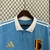 Camisa- Gola polo-Bélgica-24/25-Adidas-Torcedor-Masculina-Azul Claro-Lançamento-Eurocopa 2024-