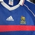 Camisa-da-França-Retrô-1998-Azul-Gola Polo- Adidas- Torcedor- Masculina- Usada na final da copa do Mundo- Zidane - Thierry henry