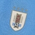 Camisa-Titular-da-seleção-do-Uruguai-2022/2023-Azul-Celeste-com-gola V-Branca-da-Puma-Masculina