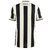 Camisa titular do Botafogo 2024 Listrada preto e branco gola V - Camisa listrada do Botafogo 24/25 Lançamento - Camisa I Botafogo 24/25 Reebok Torcedor Masculina preto e branco 