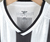 Camisa titular do Botafogo 2024 Listrada preto e branco gola V - Camisa listrada do Botafogo 24/25 Lançamento - Camisa I Botafogo 24/25 Reebok Torcedor Masculina preto e branco 