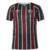 Camisa titular do Fluminense 24/25 Listrada Verde Vermelho vinho e branco - Versão torcedor masculina - Gola V