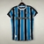 Camisa-Titular-do-Gremio-23/24-Umbro-Listrada-azul celeste -preto e branco- Masculina - Torcedor - Lançamento - 120 anos