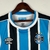 Camisa-Titular-do-Gremio-23/24-Umbro-Listrada-azul celeste -preto e branco- Masculina - Torcedor - Lançamento - 120 anos