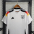 Camisa-da-Alemanha-Titular-2024-Branca com detalhes preto vermelho e laranja-Adidas-Torcedor-Masculina- Para a Eurocopa 2024-