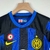 kit-infantil-de-futebol-da-inter-de-milão-23/24-Titular-Nike-Unissex-Azul-preto-Patrocínio-Paramount-lançamento