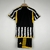 Camisa-de-time-infantil-da-Juventus-2023-Adidas-Listrado-Preto-e-Branco-Lançamento